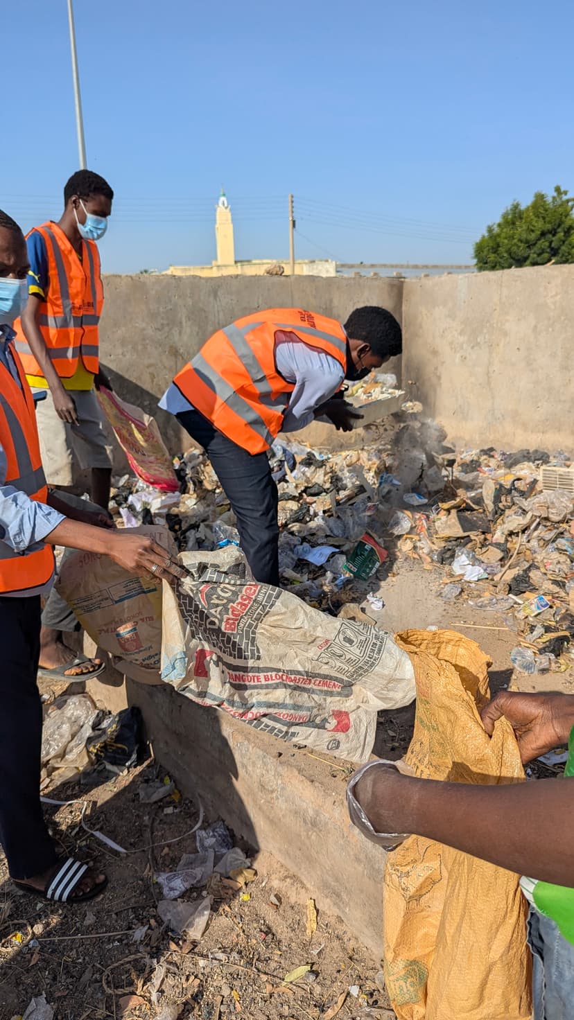 Community waste collection drive